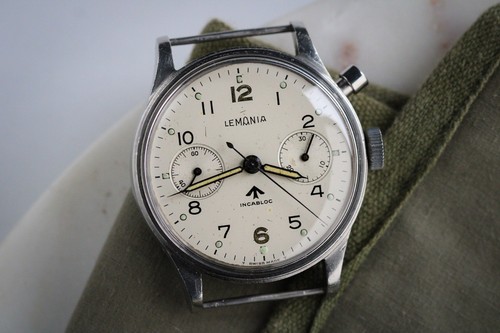Cronografo lemania serie - lemania, 2
