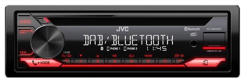 Jvc db622bt autoradio - jvc, kd-db622bt