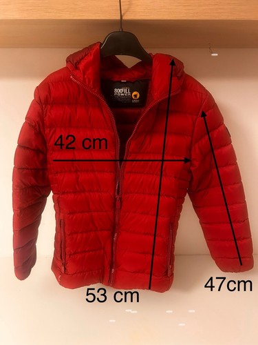 Piumino rosso bordeaux ciesse - piumino,