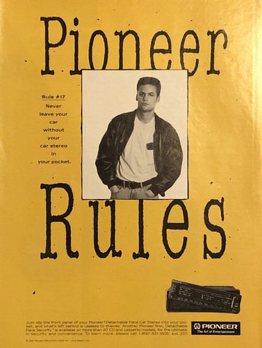 Pioneer 1992 autoradio - 1992,