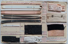 Campionario Cartella Tabella Antica Merceria Fianchini Busto Nastro Ganciat..