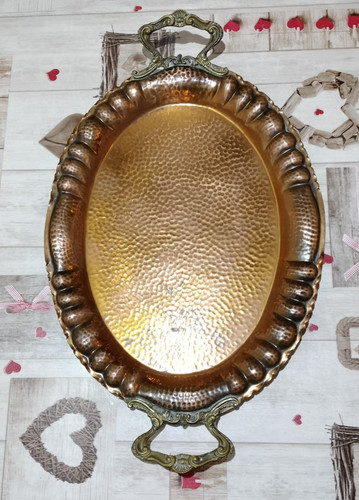 Vassoio vintage ovale - vintage,
