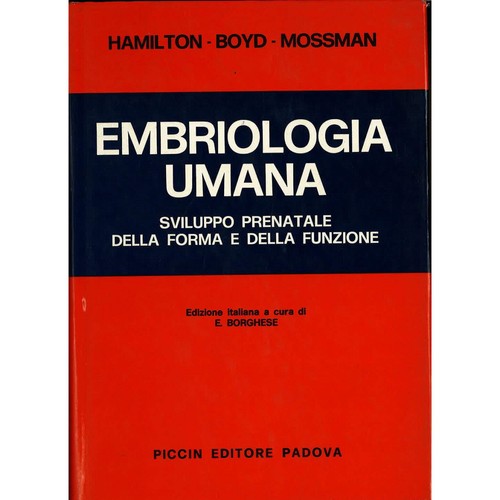 Libro embriologia umana - -,