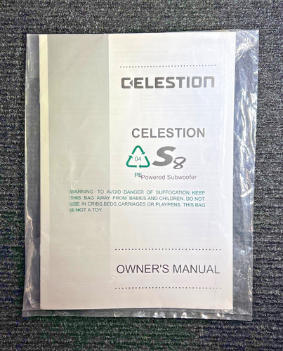 Celestion series s8 - f, series-s8