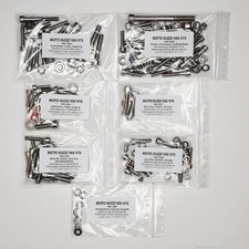 MOTO GUZZI V65 FLORIDA 1986-1994 Kit vis BTR inox moteur 650 V 65