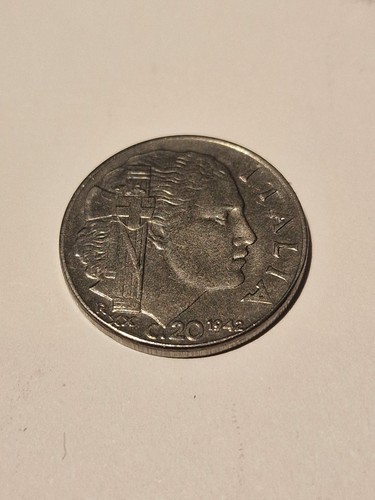 Moneta cent lire 1942 - moneta,