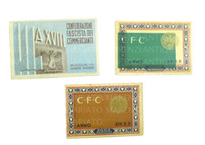 VECCHIE 3 TESSERE FASCISMO