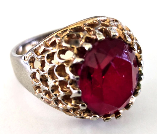 Anello vintage pietra - , vetro