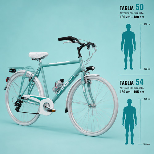 Bici trekking alluminio - 28,