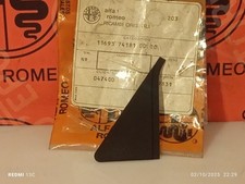 ALFA ROMEO ALFETTA QUADRIFOGLIO RIFINITURA VETRO LATERALE ANTERIORE 116937418100