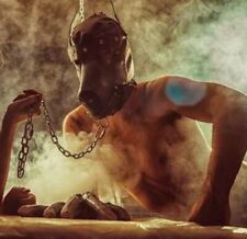 maschera CANE schiavo GIOCHI DI RUOLO BONDAGE SLAVE mask sadomaso erotic play