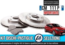 KIT DISCHI E PASTIGLIE RENAULT