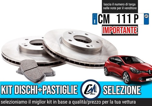 Kit dischi pastiglie renault - dischi,