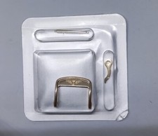 FIBBIA LONGINES ACCIAIO