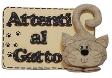 Sagoma legno gatto 15cm