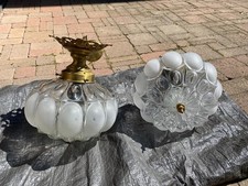 Lampadari lampadario vintage in vetro arredo casa illuminazione