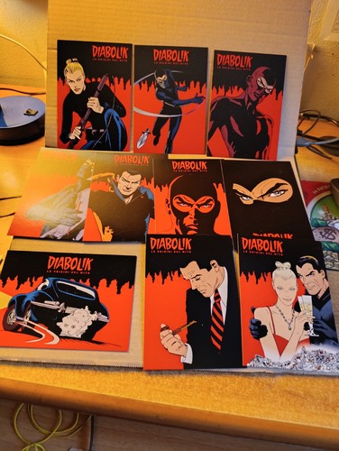 Diabolik set 10 - diabolik, promocard