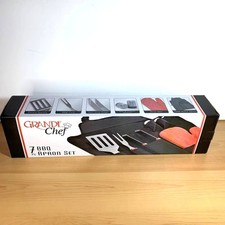 Grembiule BBQ Grande Chef 7 pezzi 