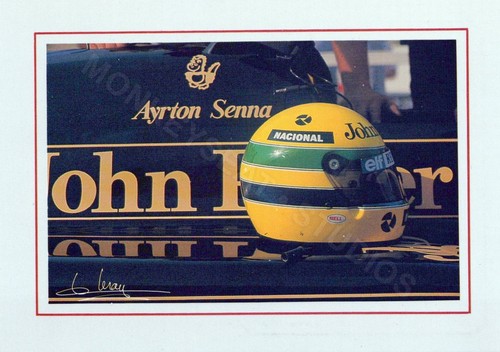 Casco ayrton senna lotus jps - lotus,