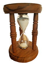 Clessidra in legno d'ulivo