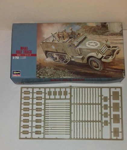 M4a1 halftrack hasegawa kit - m4a1,