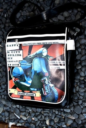 Borsa messenger vinile - , eco