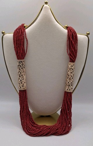 Antica collana filo corallo - antica,