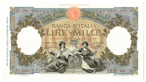 1000 lire capranesi - 1000,