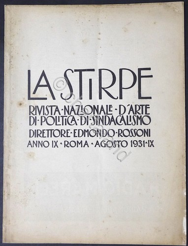 Stirpe rivista nazionale - la,