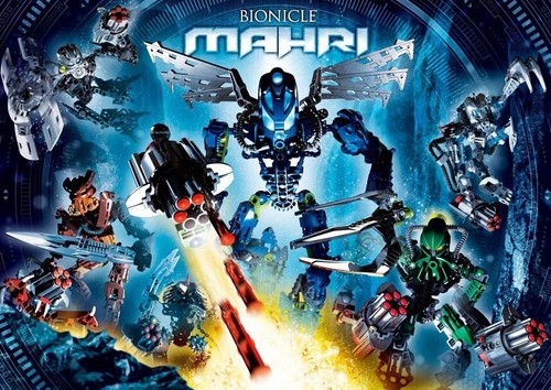 Lego bionicle toa - lego, mahri