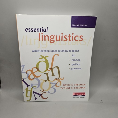 Essential linguistics second - essential, linguistics,
