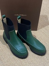 MALI' PARMI chelsea pelle verde N.38