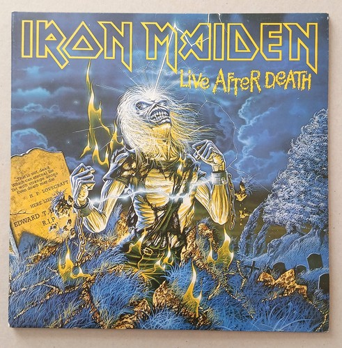 2lp iron maiden live - 2lp, after