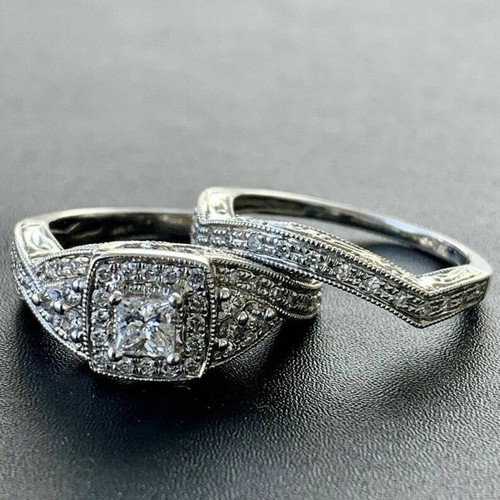 Set anello sposa aureola - da,