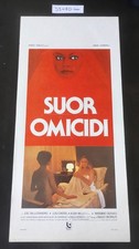 NERO34 locandina originale SUOR OMICIDI prima ed.1979 ANITA EKBERG