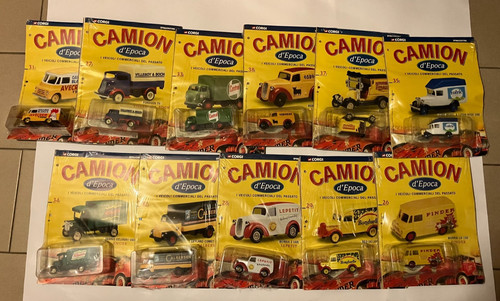 Lotto camion epoca - lotto, d'epoca