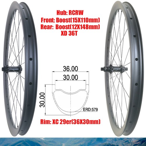 Set ruote carbonio - , bici