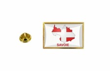 Spilla Pin Badge Pin's Bandiera Pays Cartolina Dipartimento Savoia r2