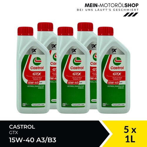 Castrol gtx 15w b3 vw - gtx,