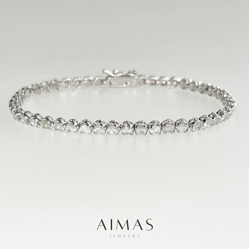 Bracciale tennis 3ct full - bracciale,