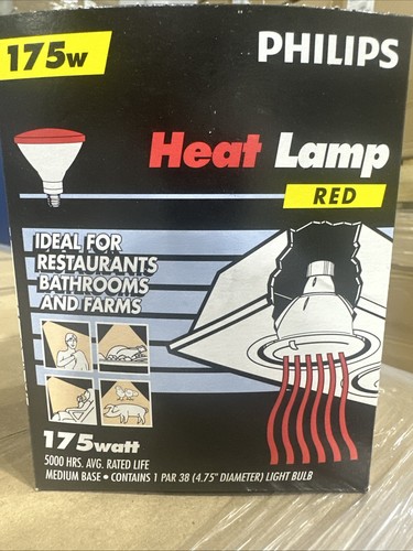 Lampada termica rossa 175w - termica,