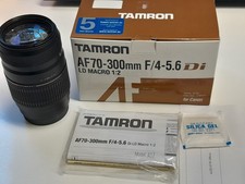 OBIETTIVO TAMRON 70-300 F4/5.6 MACRO CANON EF - LEGGERE DESCRIZIONE!