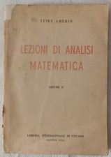 Luigi Amerio-Lezioni di analisi matematica Volume II