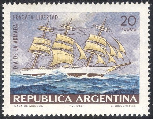 Argentina 1968 navy day - 1968, day/cadet