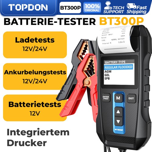 Topdon bt300p tester per - bt300p,