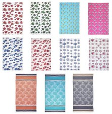 Telo mare cotone con frange