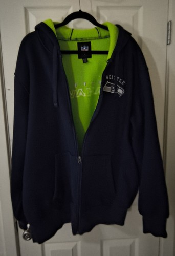 Felpa con cappuccio zip nfl - con,