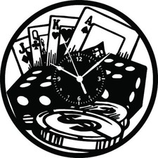 Orologio parete carte - orologio,