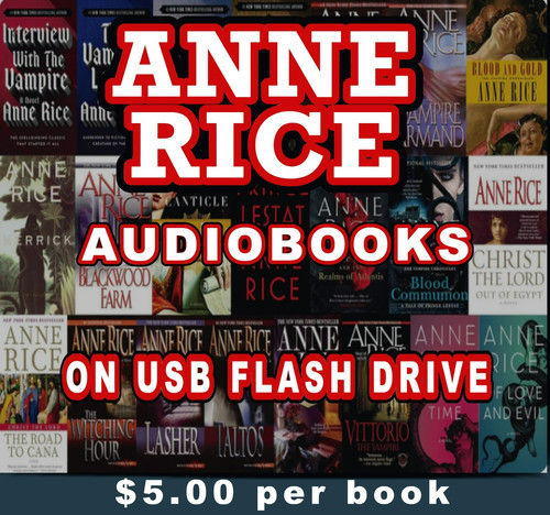 Anne rice audiobooks lot 31 - audiobooks,