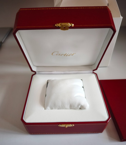 Scatola box orologio - orologio, cartier